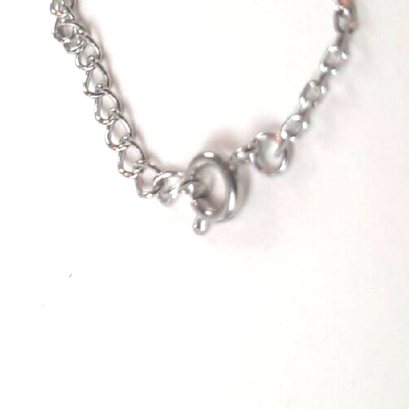 B.Tiff NY Hypoallergenic Mini "Smile" Adjust Necklaces in 3 colors Moissanite - Picture 3 of 10